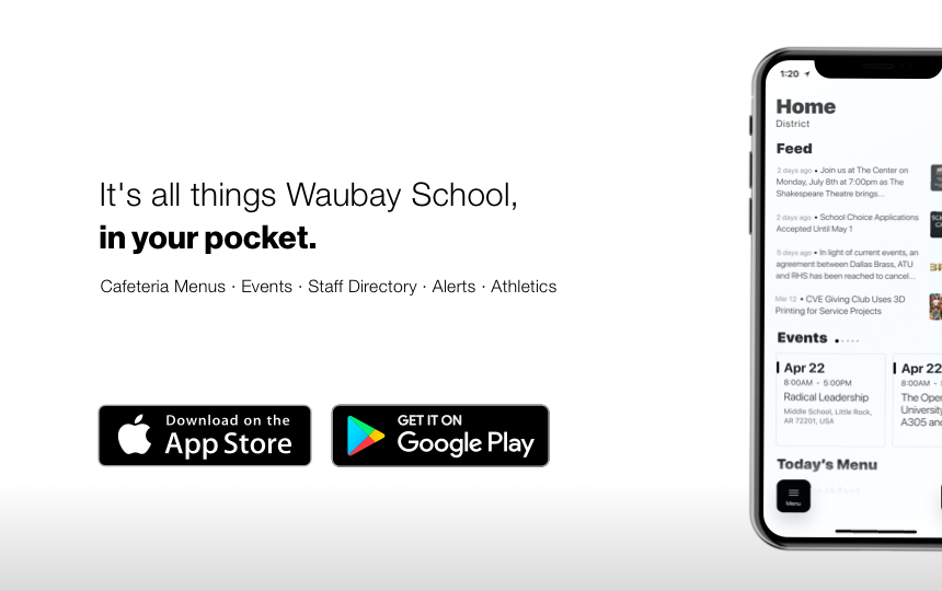 Stay Connected with Waubay School Anytime Anywhere